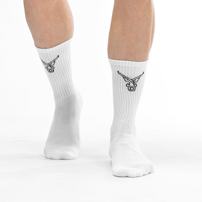 IRONGEAR Outline Crew Socks 2 Pack - IRONGEAR Fitness