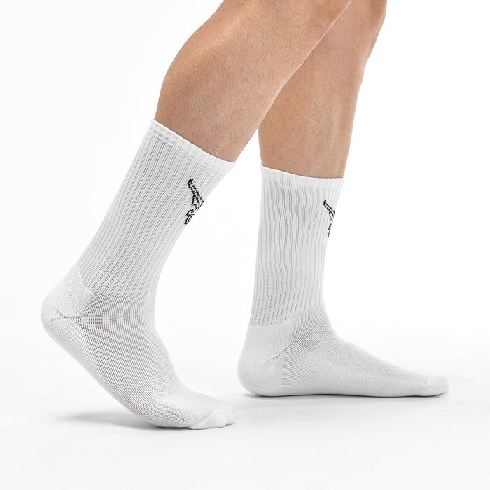 IRONGEAR Outline Crew Socks 2 Pack - IRONGEAR Fitness