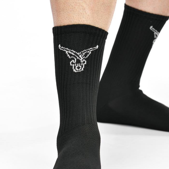IRONGEAR Outline Crew Socks 2 Pack - IRONGEAR Fitness