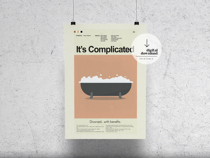It's Complicated | DIGITAL ARTWORK DOWNLOAD