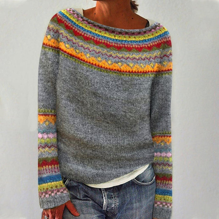 Ivy timeless knit sweater in a cozy, classic design for women