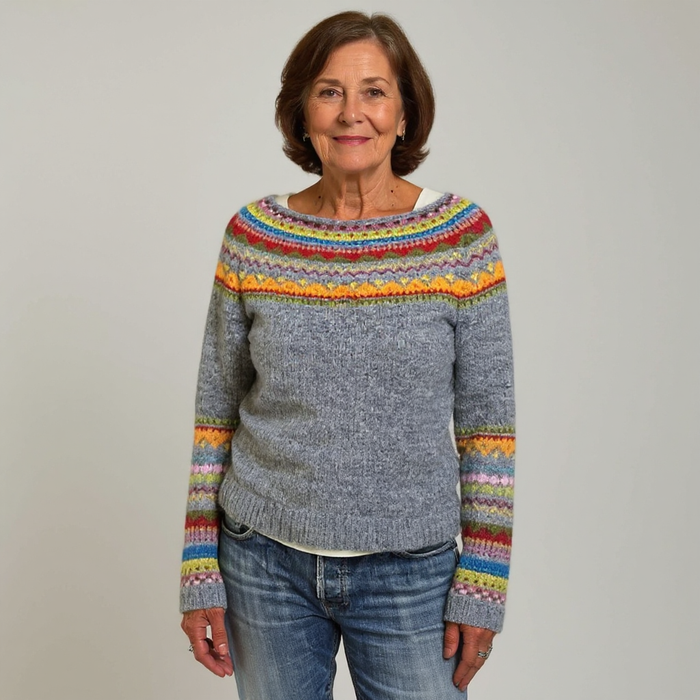 Ivy timeless knit sweater in a cozy, classic design for women