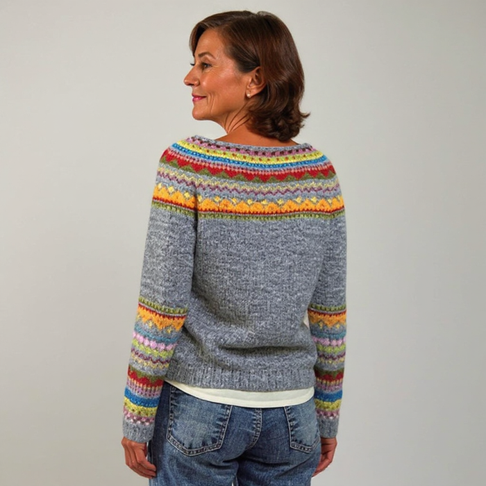 Ivy timeless knit sweater in a cozy, classic design for women