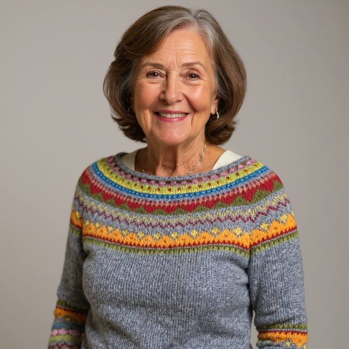Ivy timeless knit sweater in a cozy, classic design for women