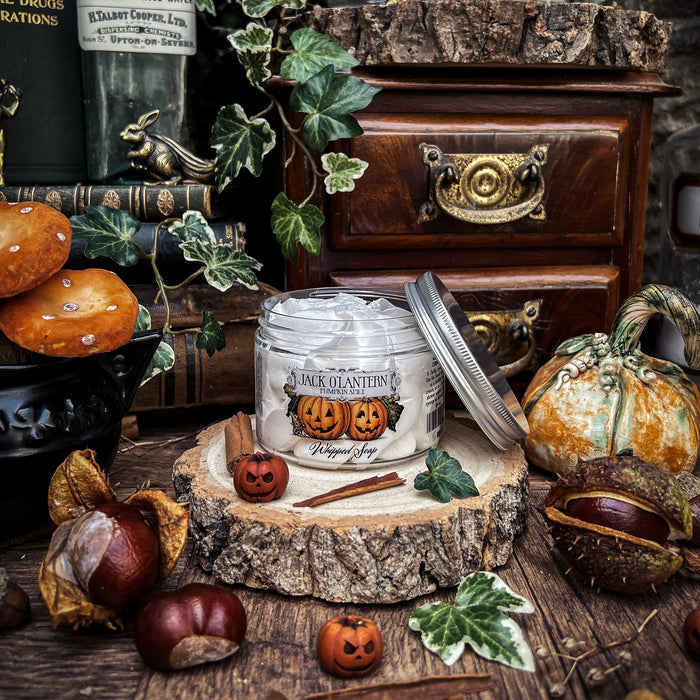 Jack O'Lantern Whipped Soap