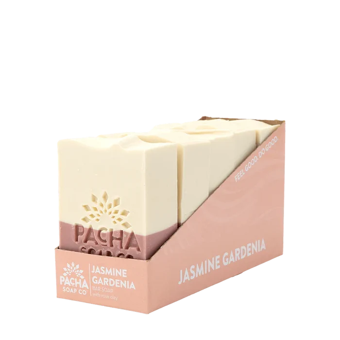 Jasmine Gardenia Soap | 4 oz | Pacha Soap Company