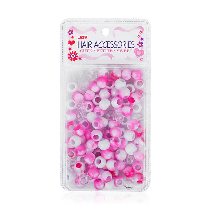 Joy #01915 Round Beads X Large [Pink Two Tone Mix]
