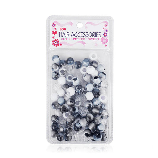 Joy #01918 Round Beads X Large [Black 2 Tone]
