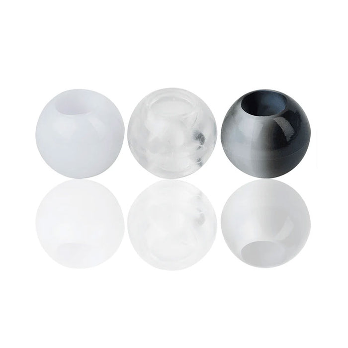 Joy #01918 Round Beads X Large [Black 2 Tone]