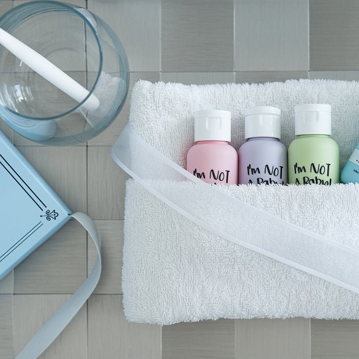 JOYFUL BATH TIME TRIAL KIT - Kit Travel Sampon,Balsam, Gel De Dus Si Lotiune - skinseen.ro