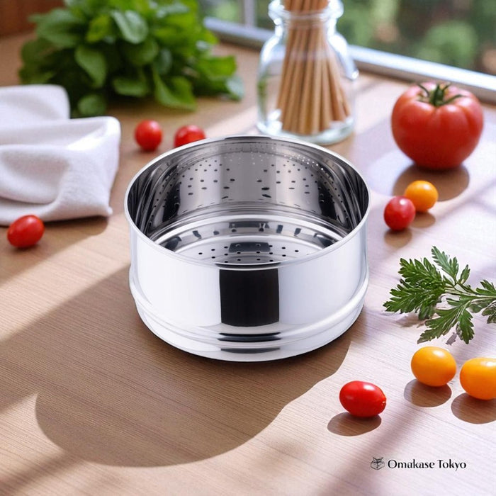 Jutoku Objet Steamer Basket with Lid 20cm