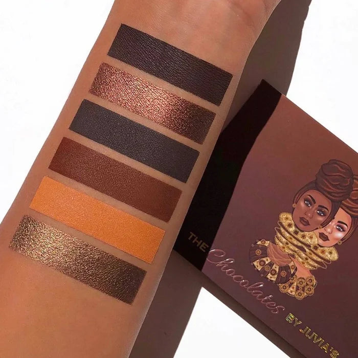 JUVIAS The Chocolates Eyeshadow Palette بالت شدو