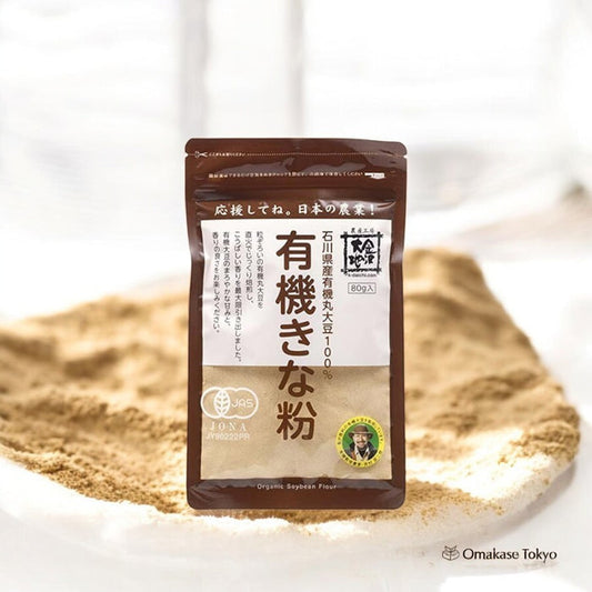 Kanazawa Organic Roasted Soybean Powder 80g