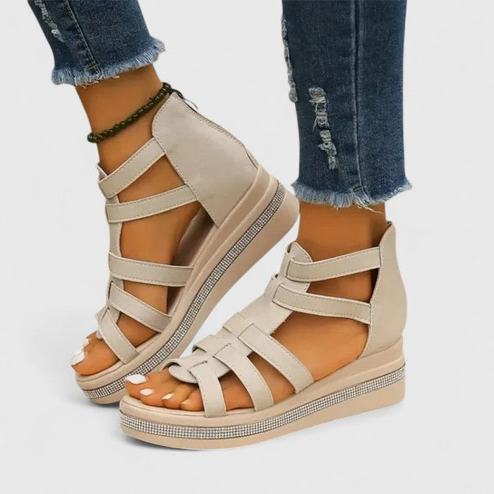 Kendall | Comfortable Strass Sandals