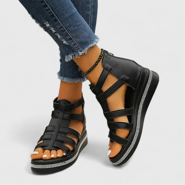 Kendall | Comfortable Strass Sandals