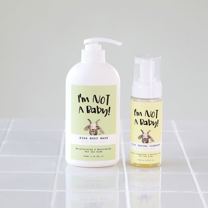 KIDS BODY WASH MAXI - Gel De Dus Pentru Copii Cu Lapte De Capra - skinseen.ro