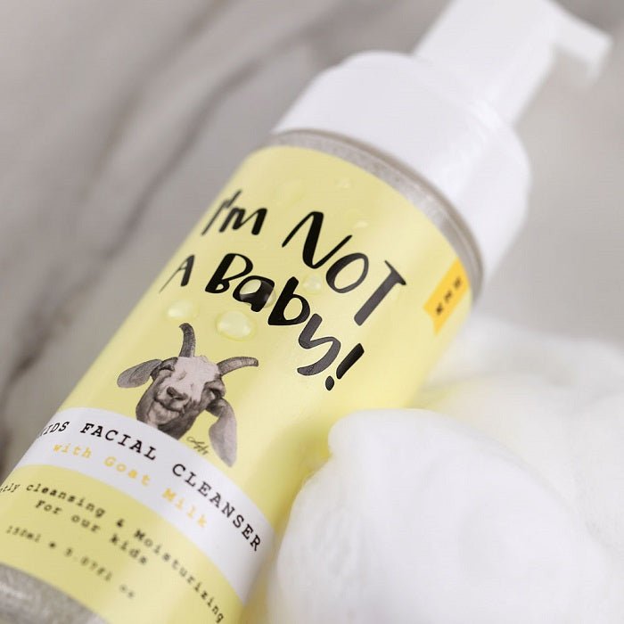 KIDS FACE FACIAL CLEANSER - Spuma Curatare Fata Copii Cu Lapte De Capra - skinseen.ro