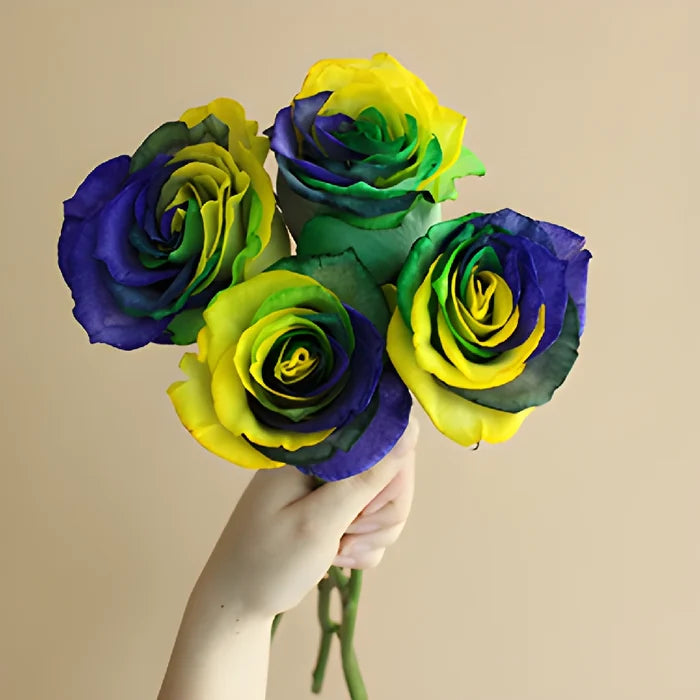 King of Carnival Mardi Gras Rose Bouquet