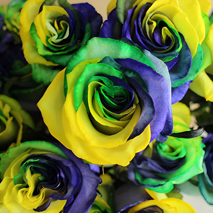 King of Carnival Mardi Gras Rose Bouquet