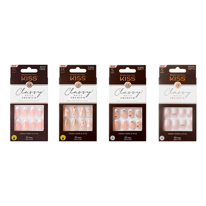 Kiss Classy Nails Premium 30 Nails
