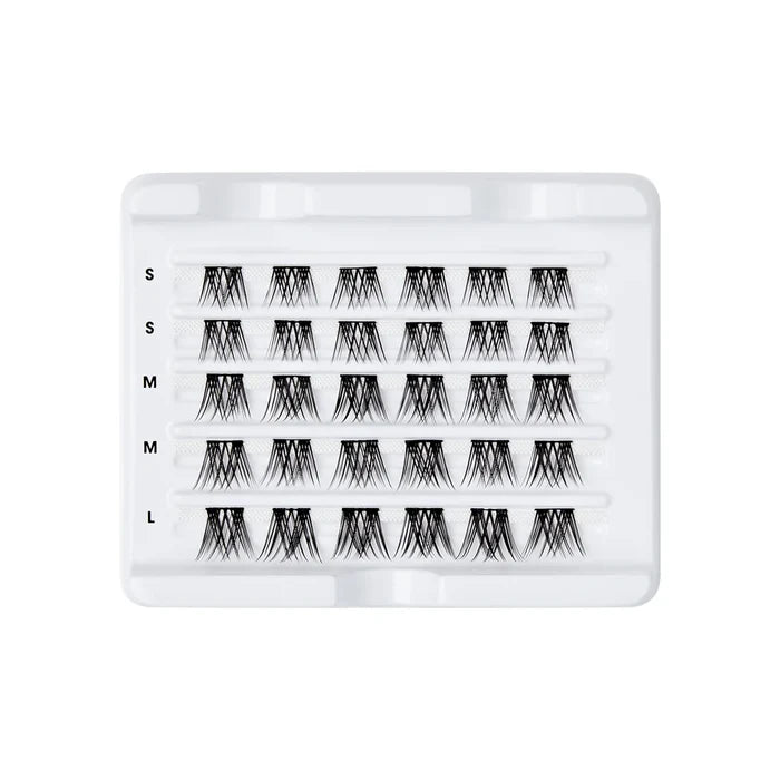 KISS FALSCARA Multi Pack Petite Volume Wisps رموش صناعية طرفية لزيادة الكثافة
