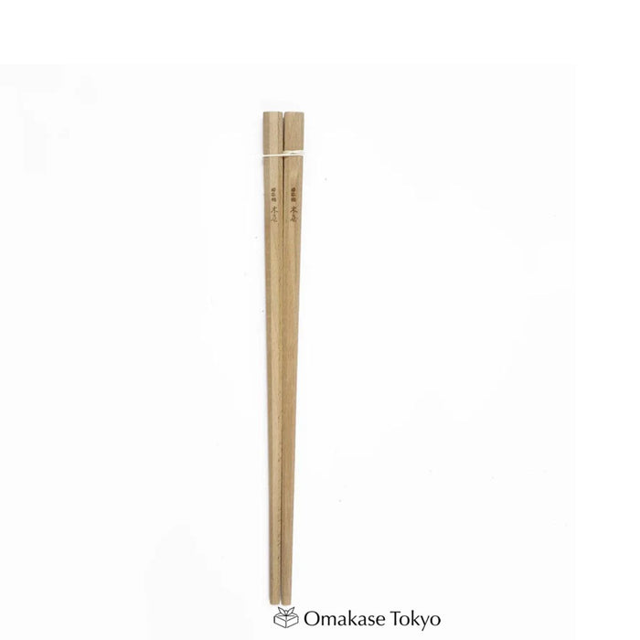 Kiya Wooden Antibacterial Long Cooking Chopsticks Octagonal 30cm