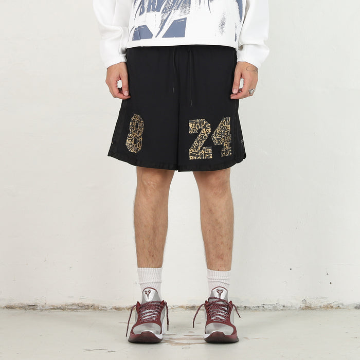 Kobe Short Md - Black/Metallic Gold