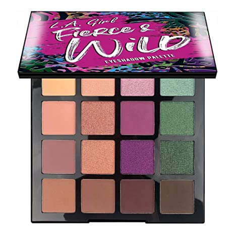 LA GIRL Fierce And Wild Eyeshadow Palette Untamed Purple علبة ظلال العيون