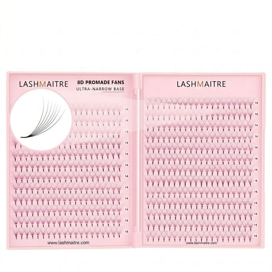 LASHMAITRE 8D Promade Fans Tray - 500 Fans main product image