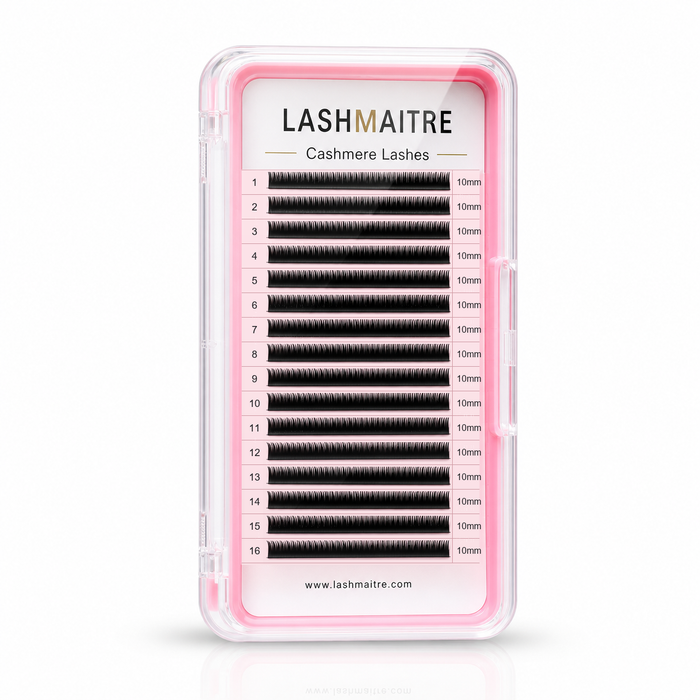 LASHMAITRE Cashmere Classic Lash Trays 0.10mm 16 row 10mm product image