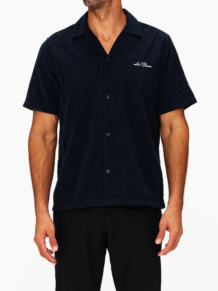 Les Deux Signature Mini Cord Short Shirt