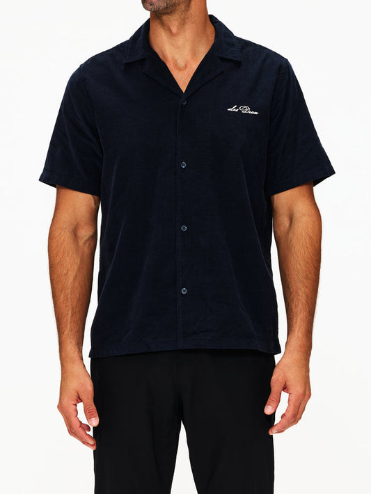 Les Deux Signature Mini Cord Short Shirt