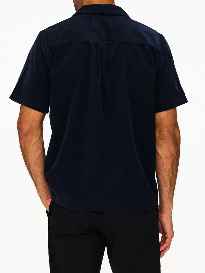 Les Deux Signature Mini Cord Short Shirt