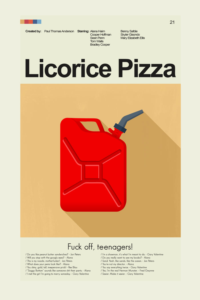 Licorice Pizza | DIGITAL ARTWORK DOWNLOAD