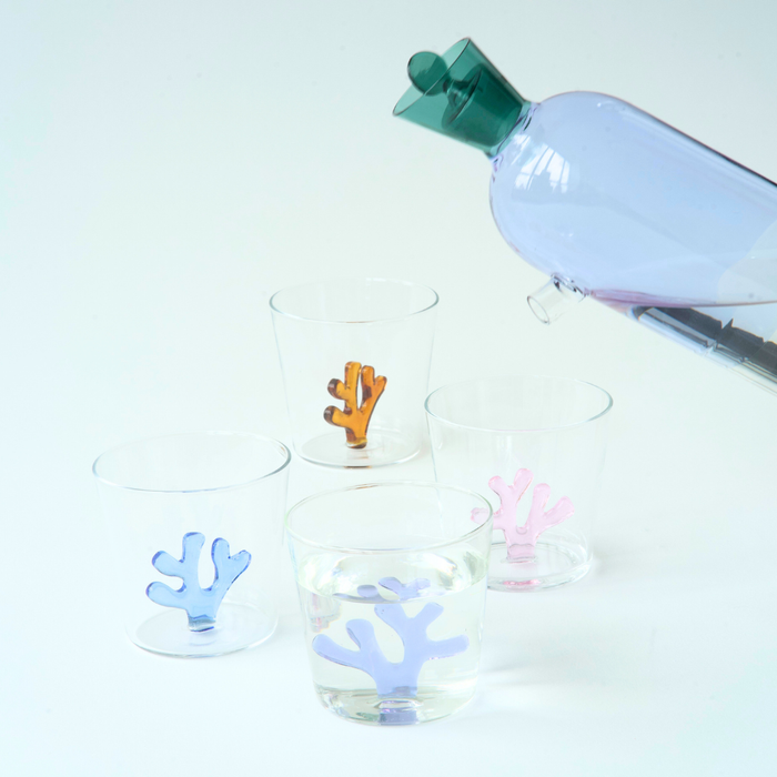Lilac Whimsical Water Carafe