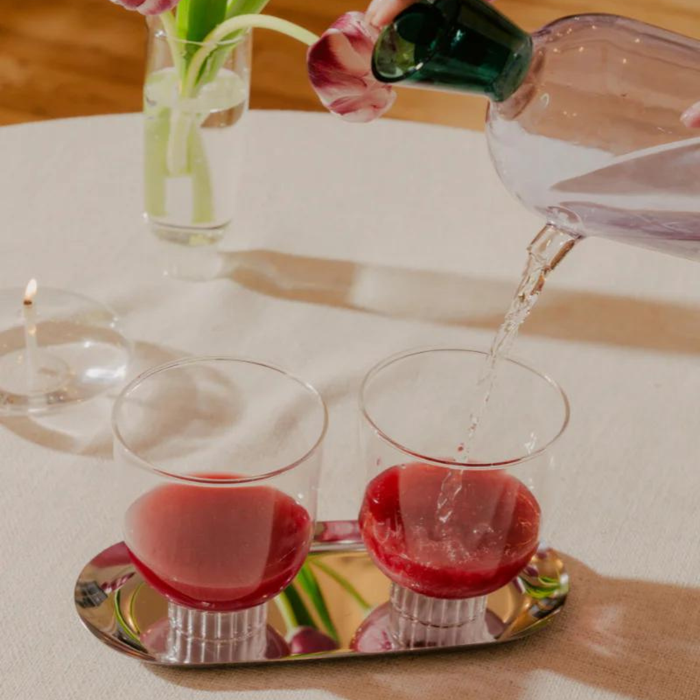 Lilac Whimsical Water Carafe
