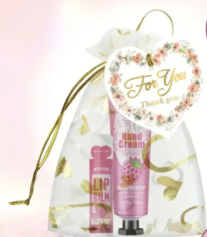 Lip Balm & Hand Cream Gift Set (1)