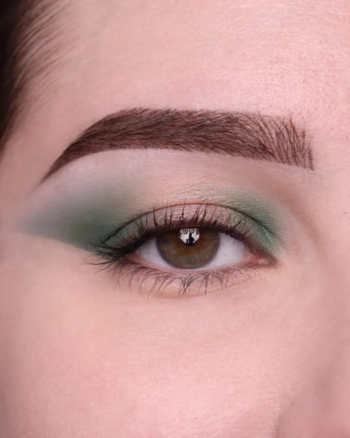 LONG LASTING EYE DUO PENCIL n. 102L - Satin moss green / Satin gold