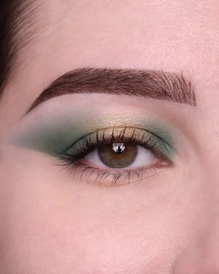 LONG LASTING EYE DUO PENCIL n. 102L - Satin moss green / Satin gold