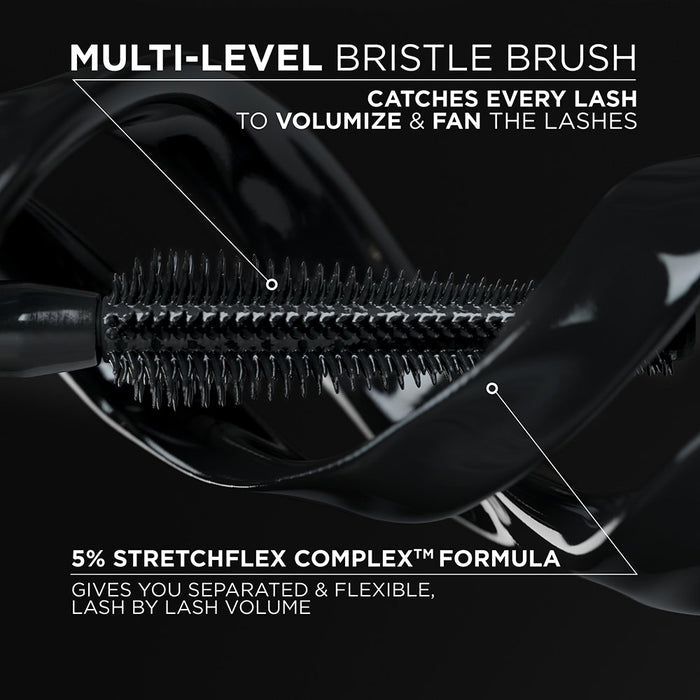 LOREAL PARIS Voluminous Panorama Mascara Waterproof Volumizing 703 Black Noir ماسكارا مكثفة من لوريال باريس