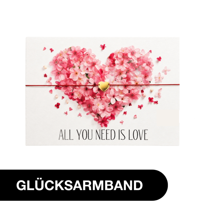 LOVE CARD WUNSCHARMBAND