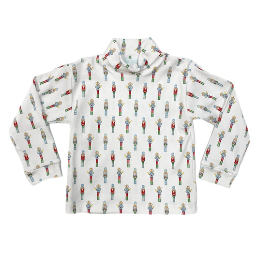 Lulu Bebe Pima Nutcracker Turtleneck