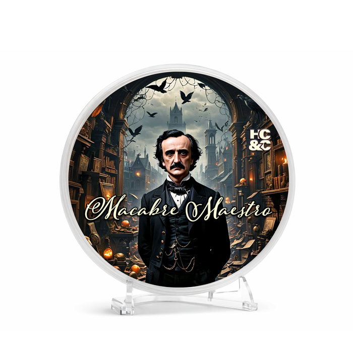 Macabre Maestro – Inspired by Tuscan Leather | Shave Soap