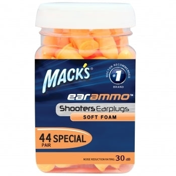Mack's Ear Ammo Shooters Ear Plugs 50 Pair