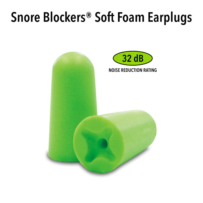 macks snore blocker soft foam earplugs