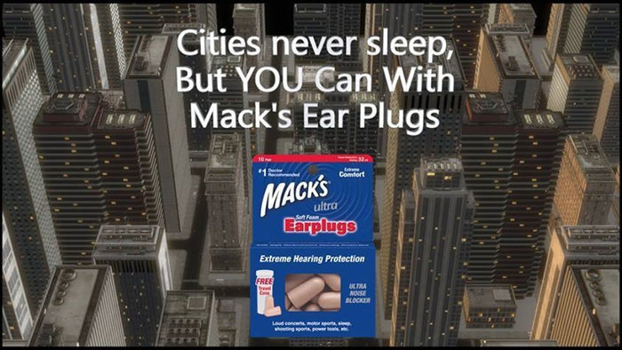 Mack’s Ultra Soft Comfortable Foam Ear Plugs for Noise