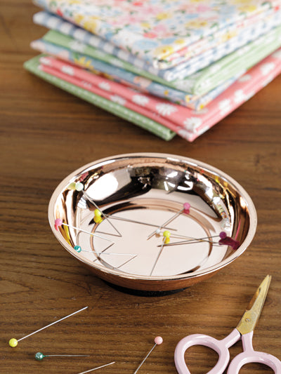 Magnetic Pin Dish in Rose Gold