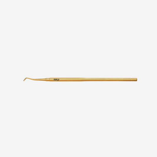 Gold-colored tool with 'Navy' branding on a white background