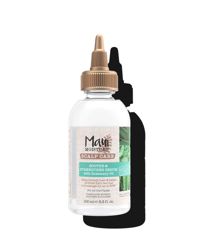 MAUI MOISTURE scalp care soothe & strengthen serum with rosemary oil معالج الفروة بالروز ماري من ماوي مويستر
