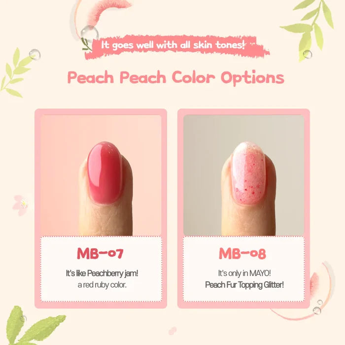 MAYO Mulbok-Takbok Peach syrup gel Collection